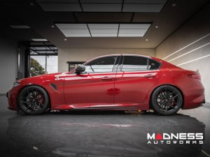 Alfa Romeo Giulia Custom Wheels - EVO-4R by Vossen - Satin Black